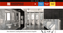 Desktop Screenshot of macdonaldindustries.co.nz